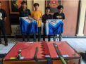 Belasan Gerombolan Bermotor di Sukabumi Diringkus Polisi