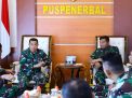 Danpuspenerbal Terima Kunjungan Kerja Kabaranahan Kemhan RI
