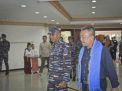 Danlantamal IX Sambut Kedatangan Deputi Gubernur Bi dan Waasops Kasal