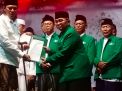 MWC NU Burneh Gelar Pelantikan Dirangkai Sholawat Kebangsaan Bersama Habib Idruz