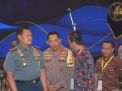 Panglima TNI Mendampingi Presiden RI Pada Rakornas Penyelenggara Pemilu