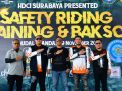 HDCl Gelar Safety Riding Training dan Baksos di Puspenerbal Juanda