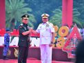 Komandan Puspenerbal Saksikan Sertijab Panglima TNl di Plaza Mabes TNl Cilangkap