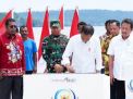 Panglima TNI Dampingi Presiden RI di Acara Puncak Sail Teluk Cenderawasih 2023