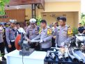 Polres Ngawi Musnahkan 176 Knalpot Brong Jelang Pergantian Tahun