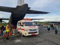 Prajurit TNI AU Evakuasi Masyarakat Dalam Kondisi Kritis di Wamena