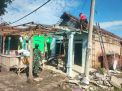 Kodim Sidoarjo Bantu Renovasi Rumah Warga Terkena Puting Beliung