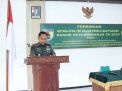Dandim Sidoarjo Memimpin Pembinaan Netralitas TNI Jelang Pemilu