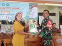 Babinsa Koramil Tulangan Dampingi Penyaluran Bansos Beras Warga Binaan