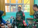 Anggota Babinsa Koramil Tanggulangin Periksa Kesehatan