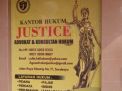 Kantor Hukum Justice Hadir Melayani Masyarakat untuk Bantuan Hukum