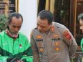 Kapolres Cirebon Kota Keliling Menggunakan Ojol