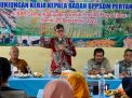 Kepala BPPSDMP Kementerian Pertanian Kunjungi Balai Penyuluhan Pertanian Cerme