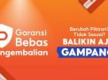 Garansi Bebas Pengembalian dari Shopee