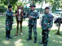 Panglima TNI Tinjau Kesiapan Pasukan Kuda HUT TNI ke 78