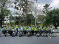 Polisi Wanita Polres Blora Gelar Patroli Bermotor Roda Dua