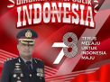 Kapolres Lumajang beserta Staf dan Bhayangkari Ucapkan Dirgahayu Indonesia ke-78