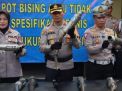 Sepekan, Polres Ciamis Amankan 70 Kendaraan Berknalpot Brong