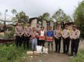 Polres Dairi Berikan Bantuan untuk Para Korban Kebakaran