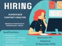 PT Mitra Jua Abadi Butuh Supervisor Content Creator