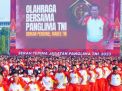 Olahraga Bersama Wujudkan Kekompakan Prajurit Dalam Pelaksanaan Tugas