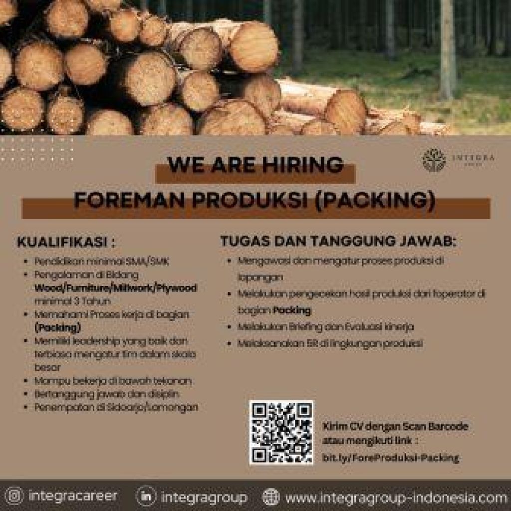 Lowongan kerja di Integra Group