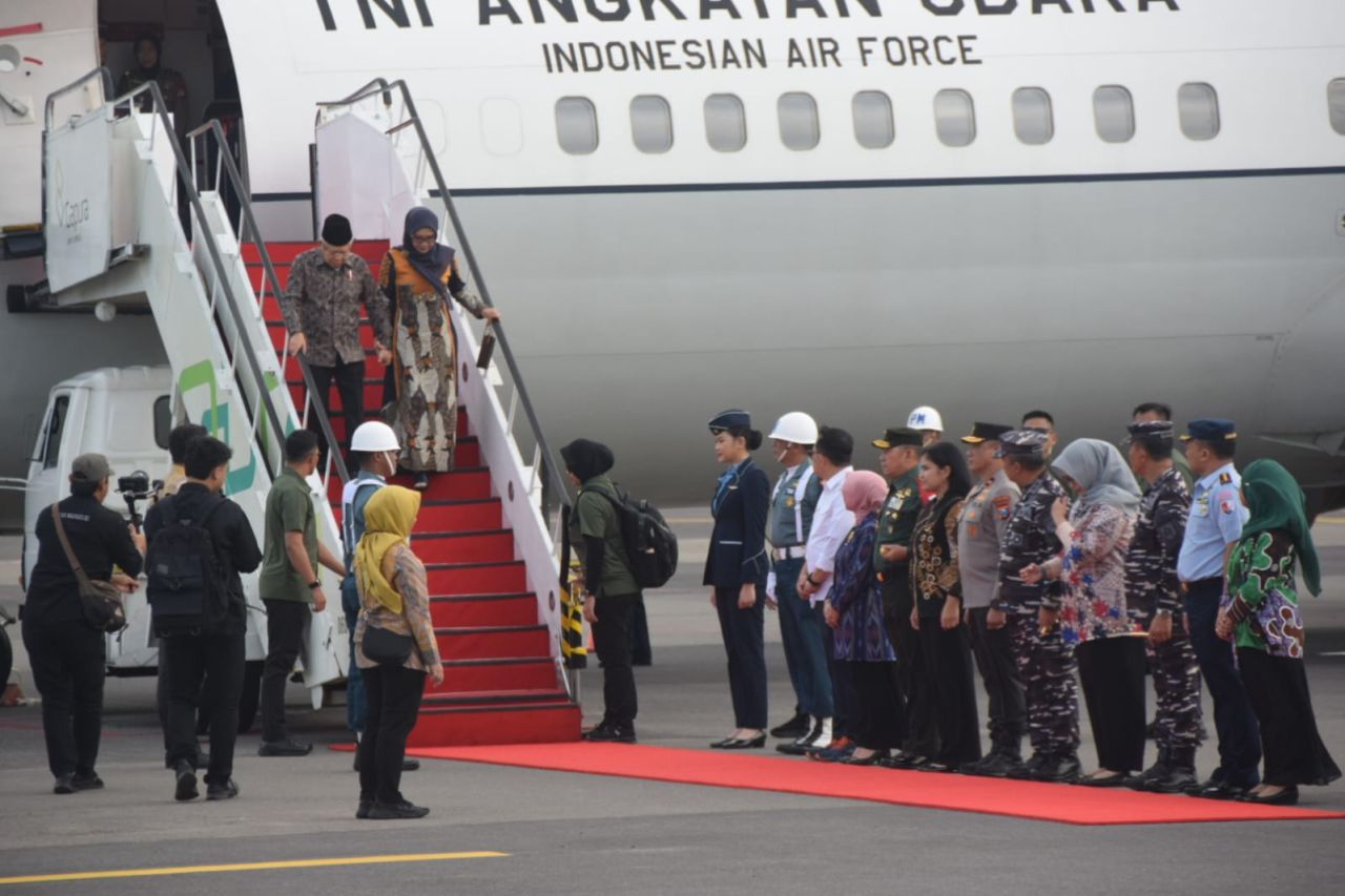 Kedatangan Wakil Presiden Indonesia (RI 2) K.H. Ma'aruf