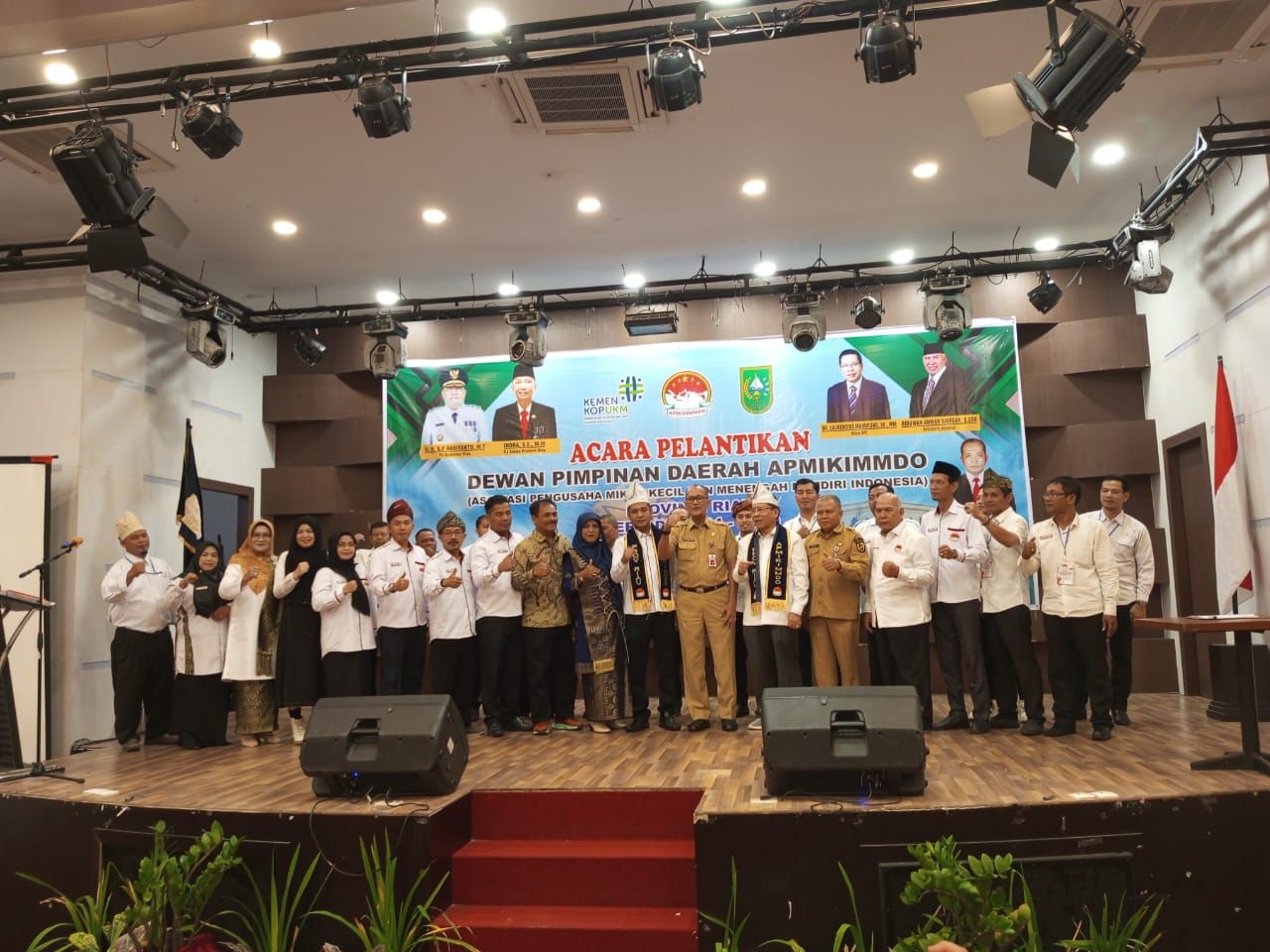 Pelantikan APMIKIMMDO Provinsi Riau