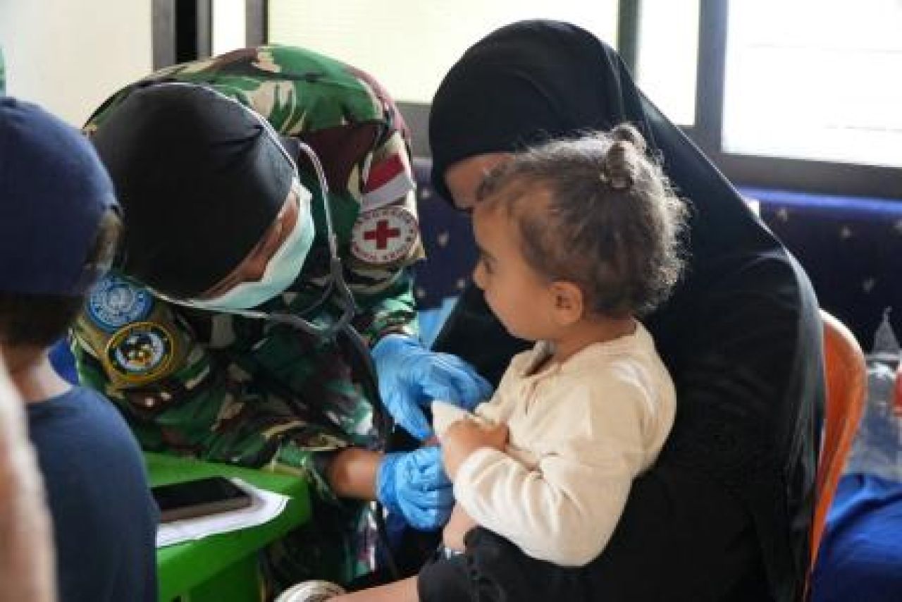 Medical Camp dalam rangka memberikan pelayanan medis kepada warga