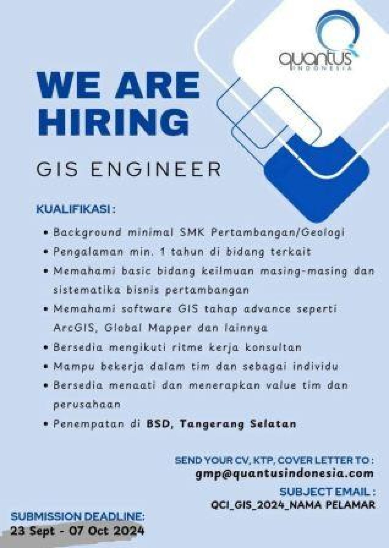 Quantus Indonesia We Are aHiring