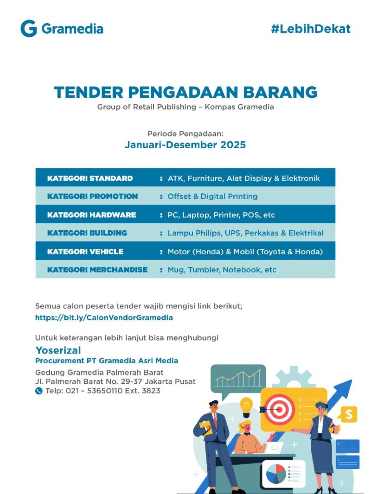 Info tender Gramedia