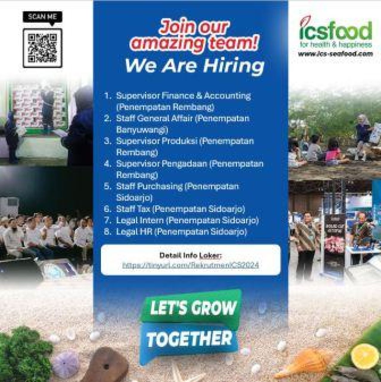 Lowongan Kerja di ICS FOOD