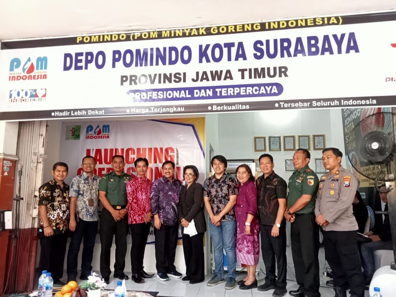 Sekda Meresmikan POMINDO Kota Surabaya