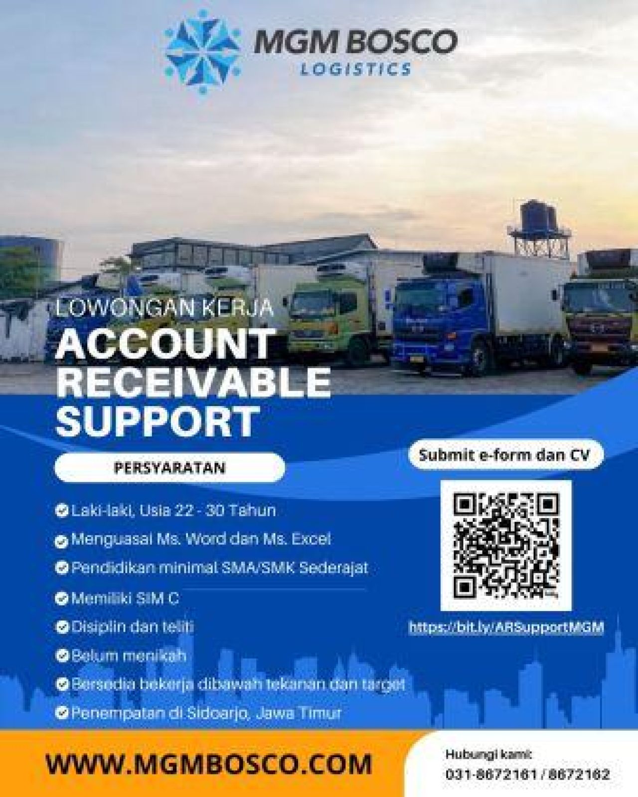 Lowongan kerja di PT Mulia Gunung Mas