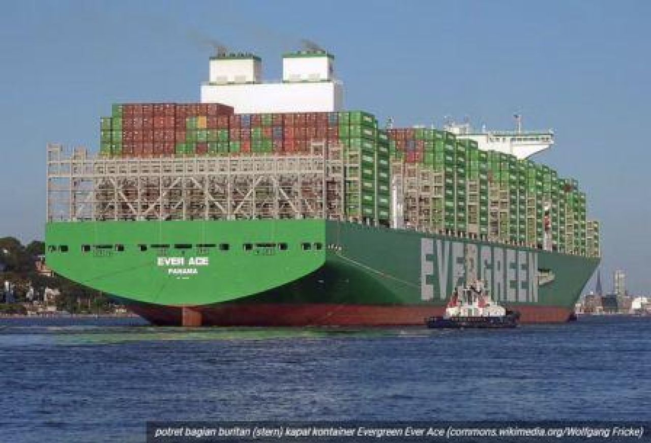 5 Fakta Evergreen Ever Ace, Kapal Kontainer Terbesar di Dunia