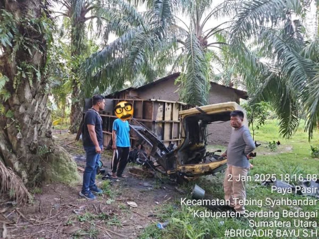 Polsek Tanah Jawa Temukan Mobil Curian di Serdang Bedagai