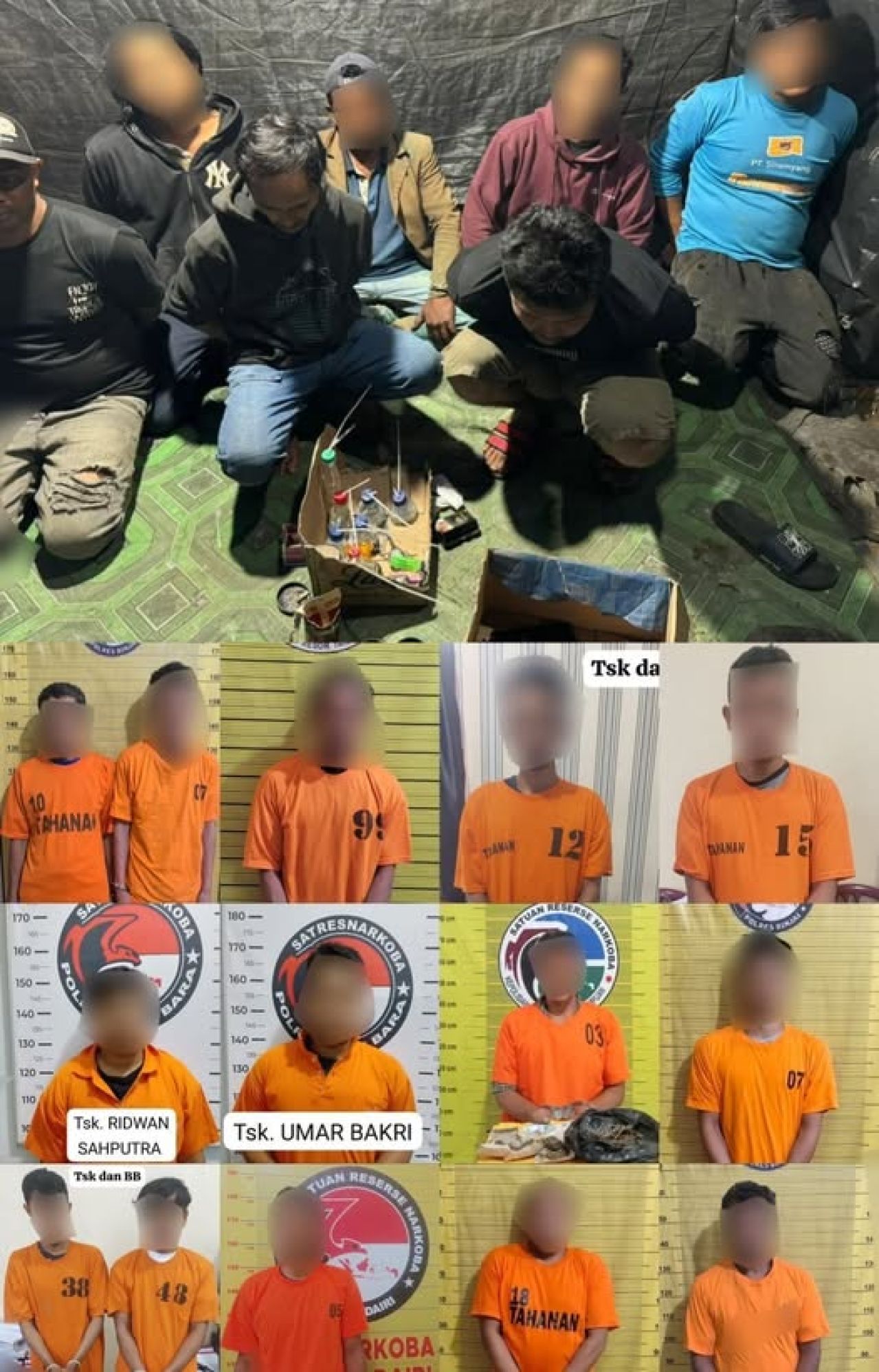 Tersangka pengedar narkoba