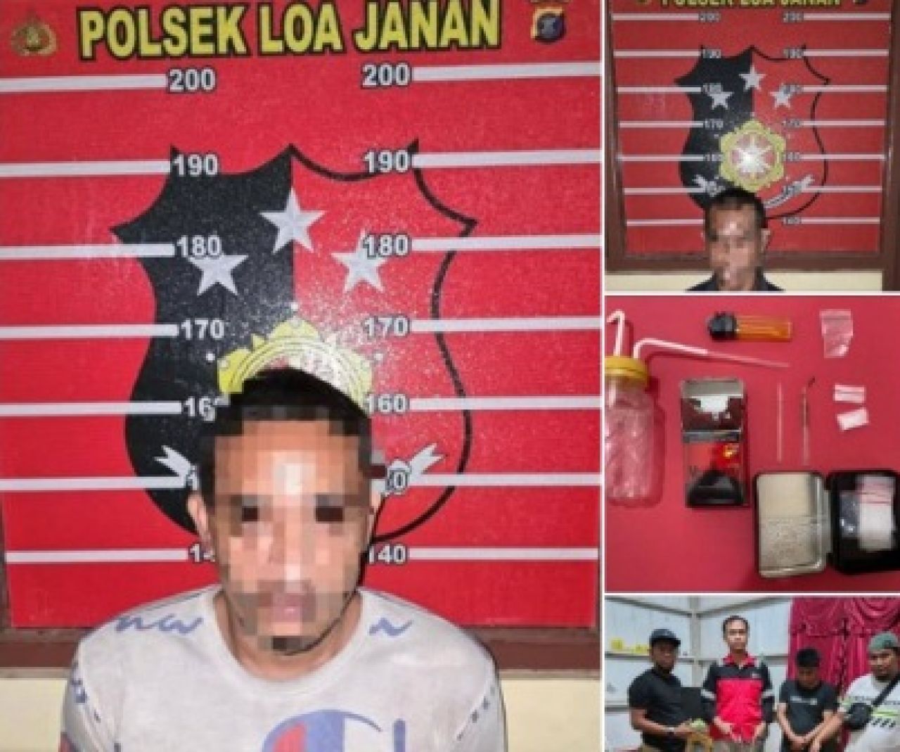 2 pengedar Narkoba di Desa Batuah