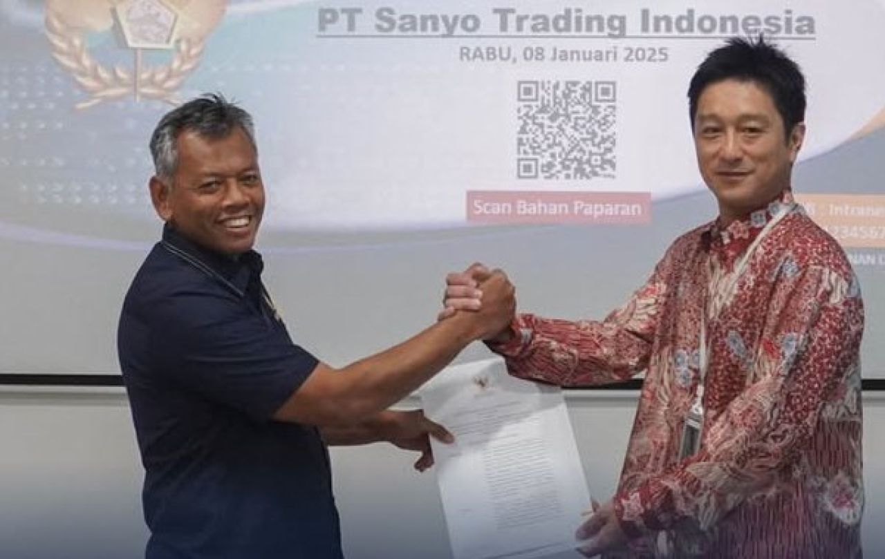 Bea Cukai Beri Izin Fasilitas Pusat Logistik Berikat kepada PT Sanyo Trading Indonesia