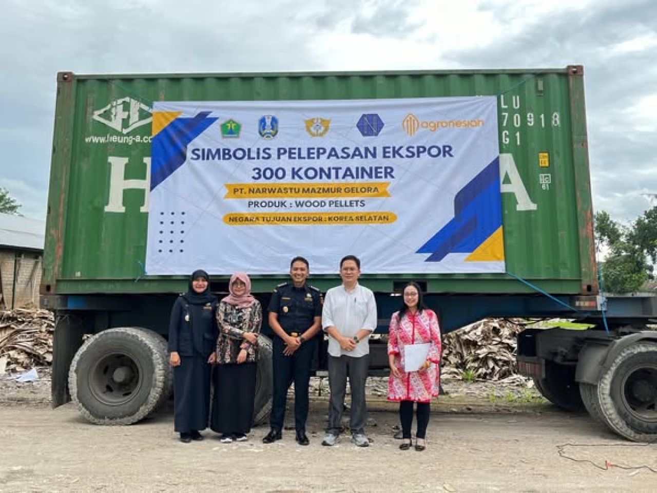 Pelepasan ekspor wood pellet