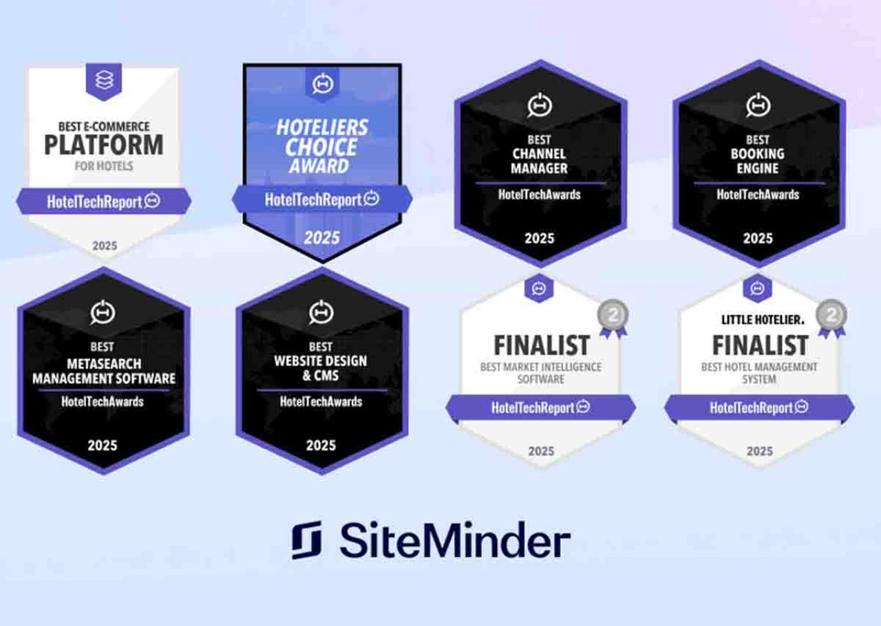 SiteMinder Raih Berbagai Penghargaan pada HotelTechAwards 2025