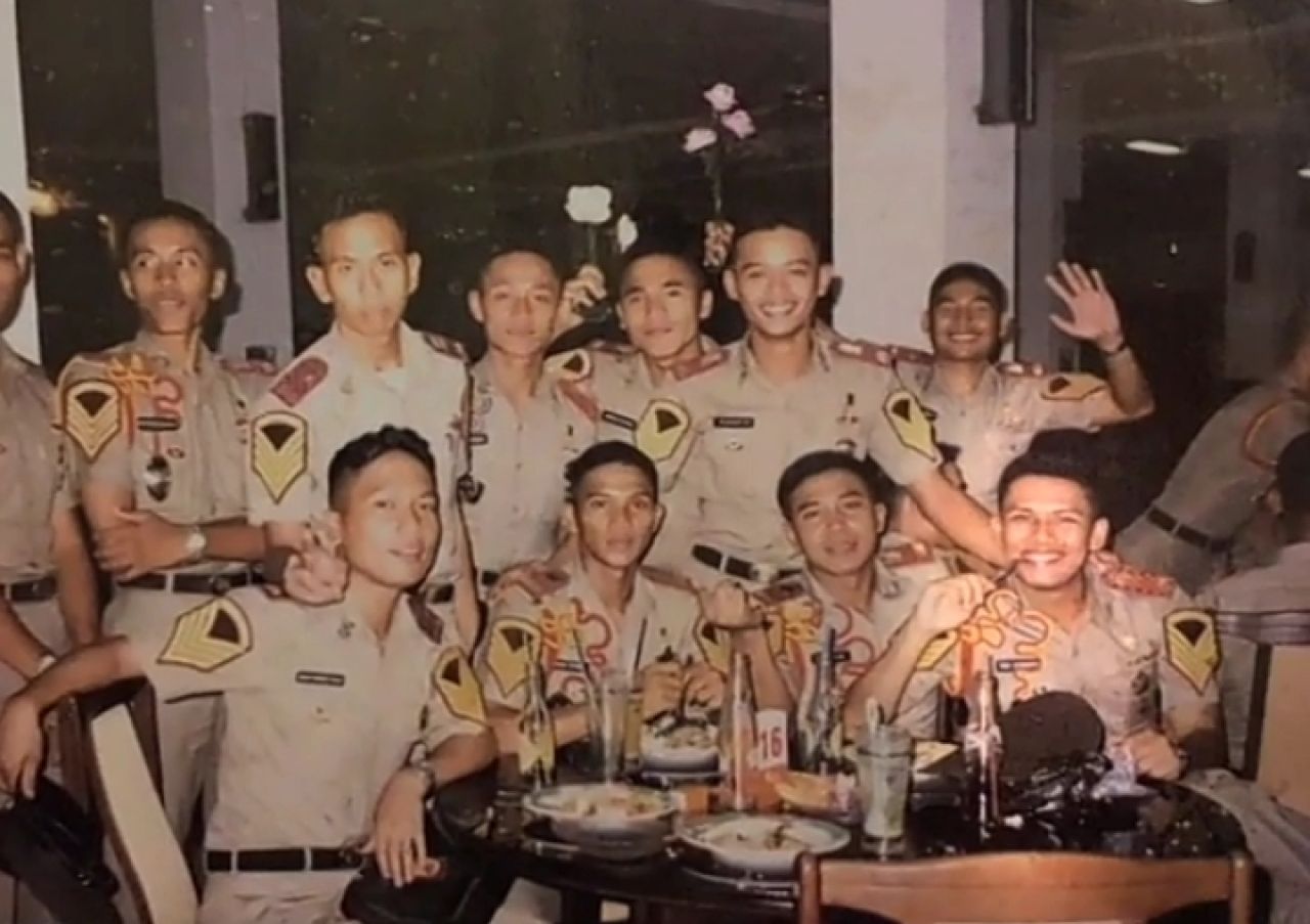 Budi Hermanto saat jadi Taruna Akpol