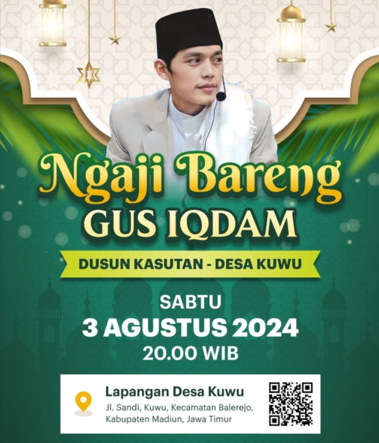 Pamflet Gaji Bareng Gus Iqdam 