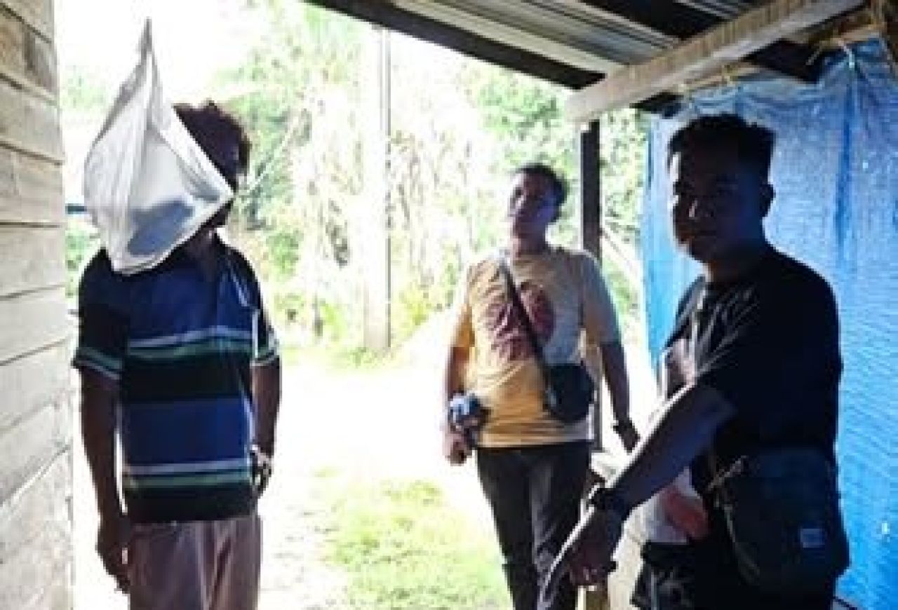 Polsek Tanah Jawa Cek Lokasi Tempat Judi Berkedok Ketangkasan