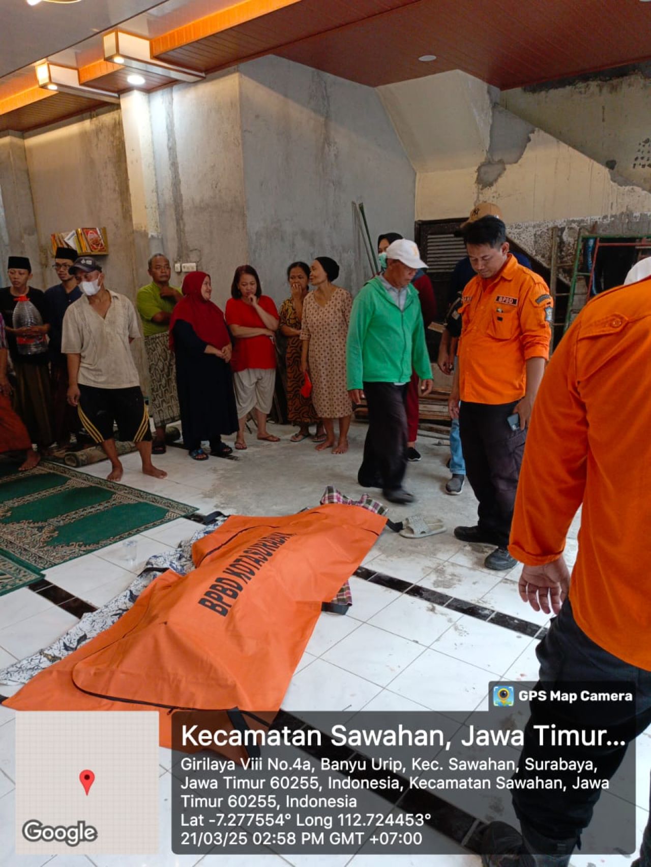 Petaka di Masjid Girilaya Surabaya, 1 Korban Tewas