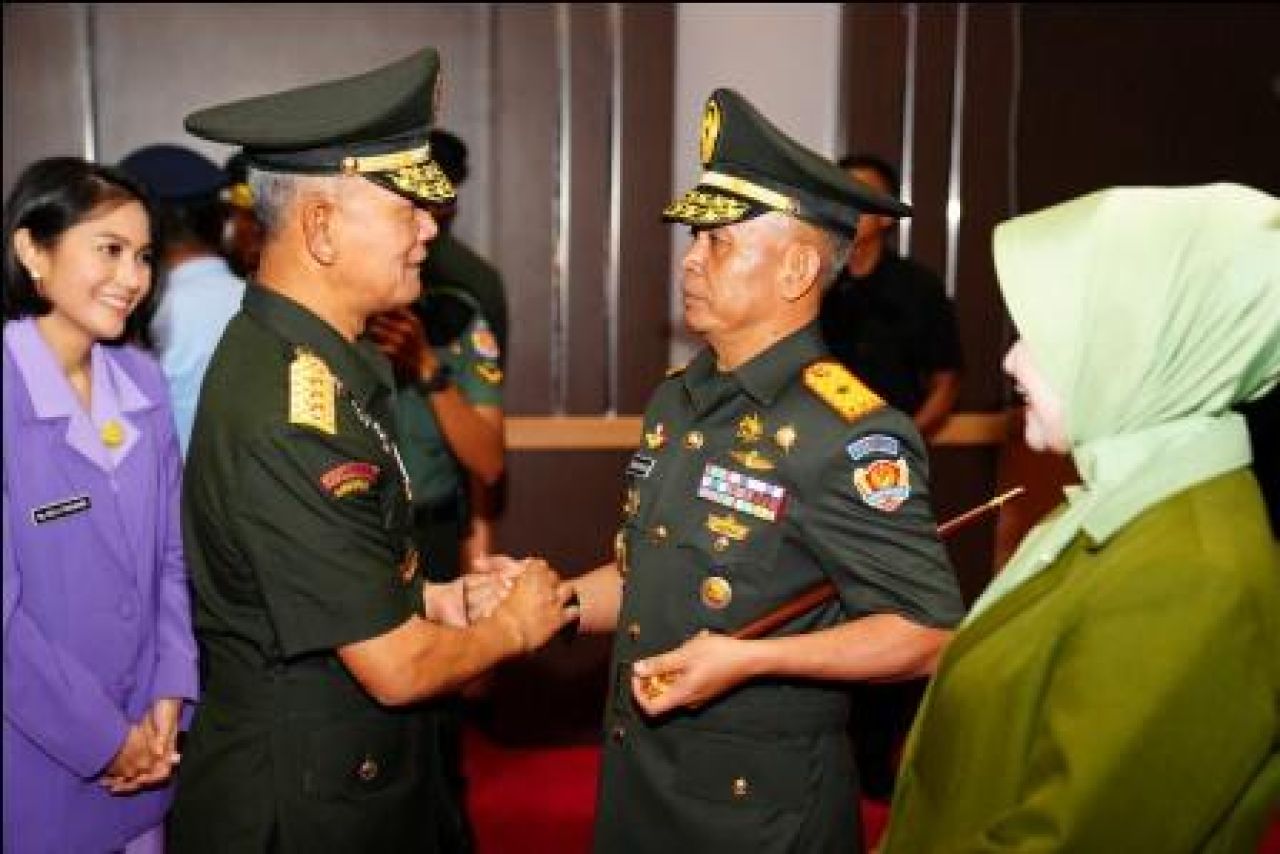 Laporan Korps Kenaikan Pangkat 41 Pati TNI