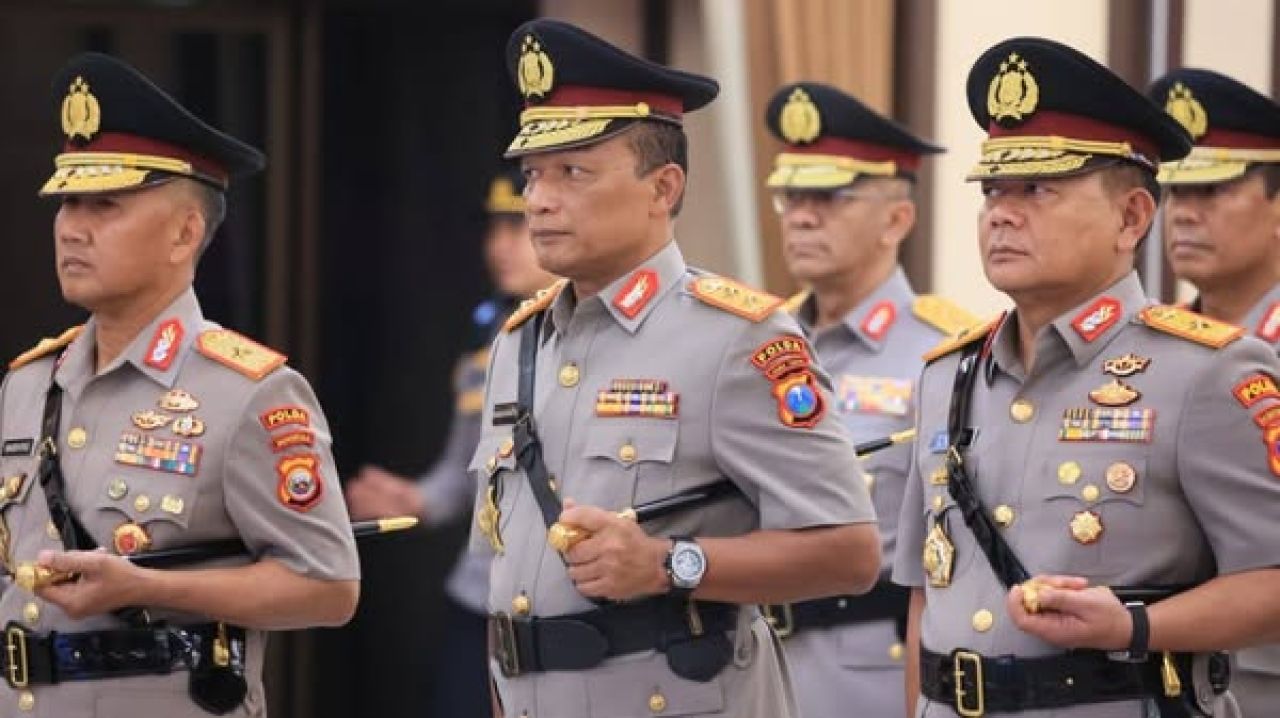 Kapolri Pimpin Sertijab Sejumlah Pejabat Polri