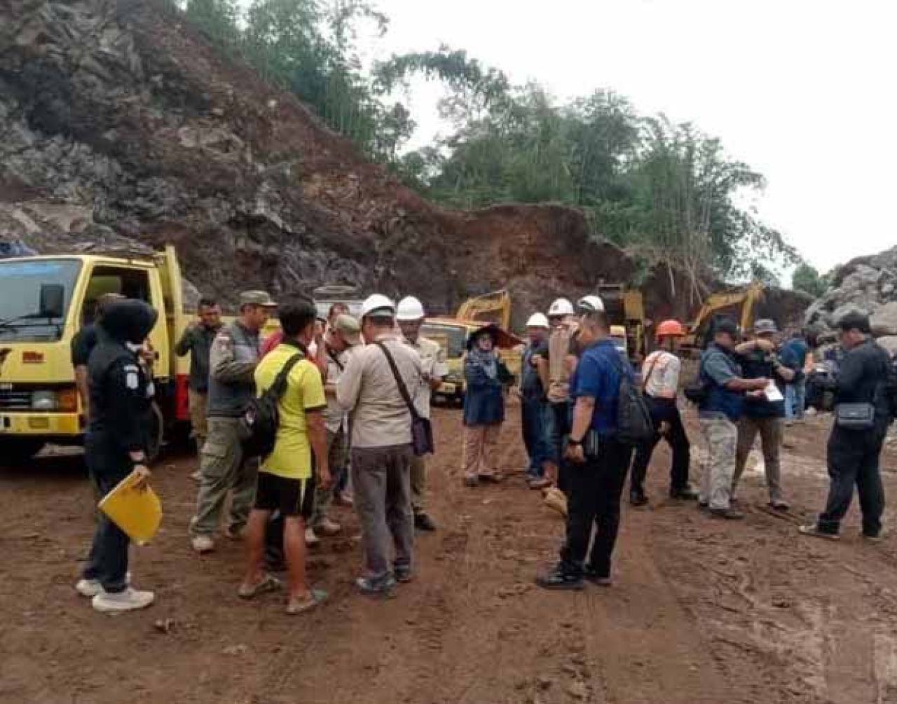 Tambang Ilegal di Desa Jati Ditutup Tim Gabungan