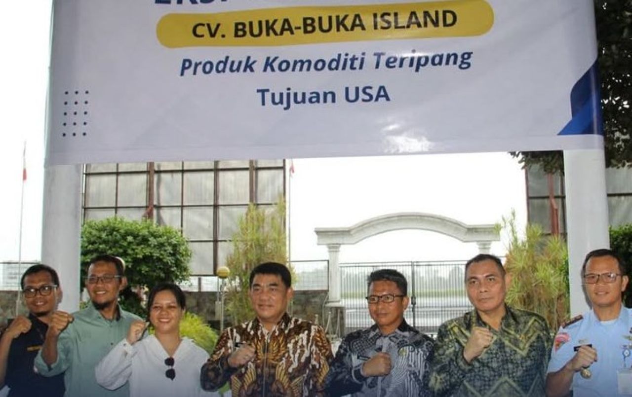 CV Buka Buka Island Ekspor 273 kg Teripang Susu Putih ke Amerika Serikat