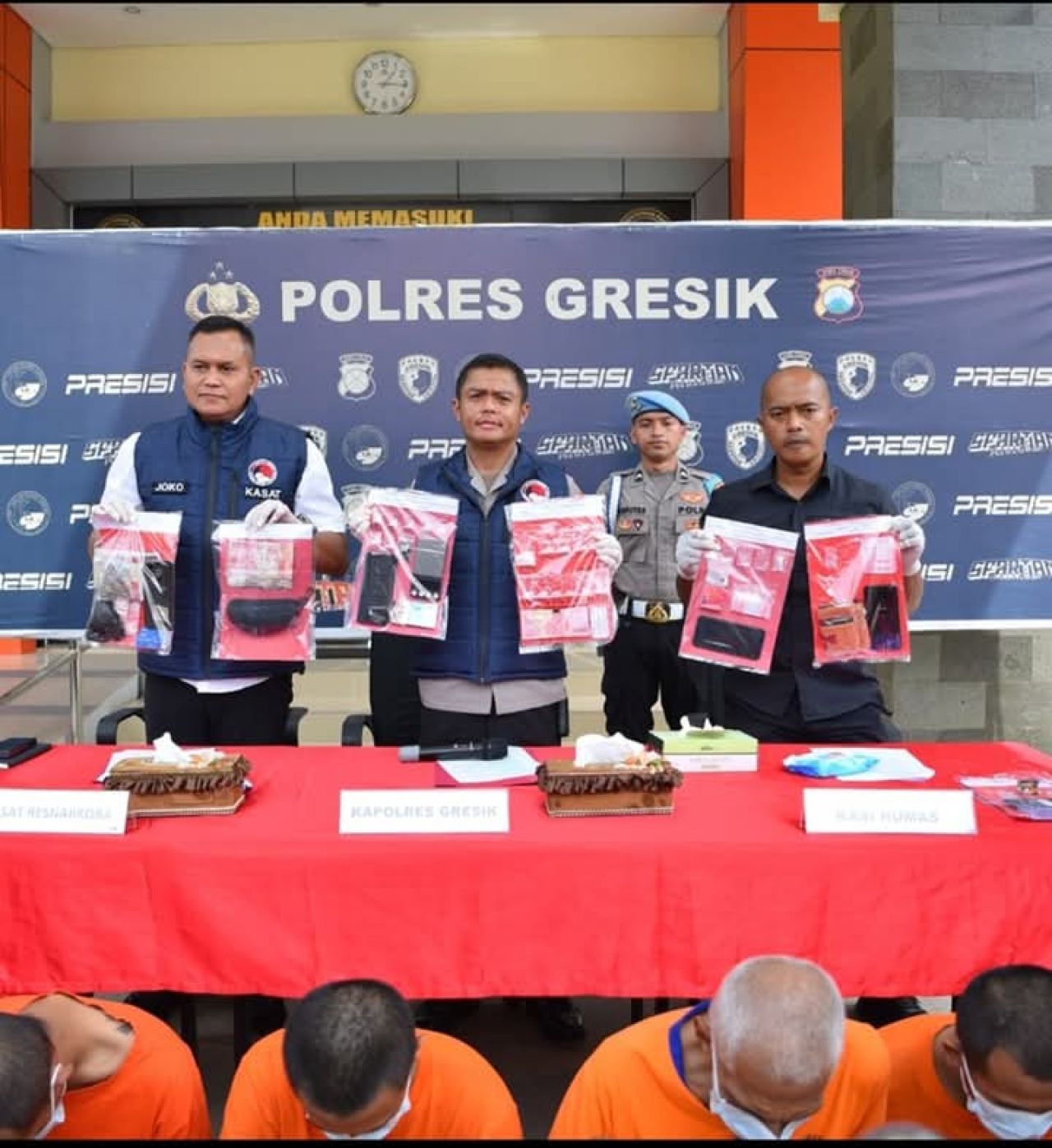 Satres Narkoba Polres Gresik Ungkap Peredaran 16 Gram Sabu